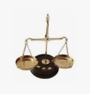 Balanza de Brazo (Artesanía o Adorno Tradicional)