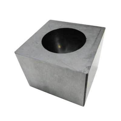 Molde Cónico de lingote de grafito para Fundición de Oro