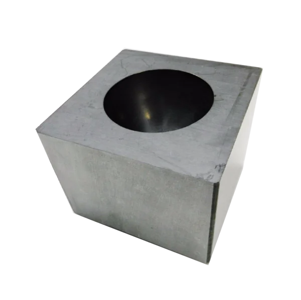Molde Cónico de lingote de grafito para Fundición de Oro